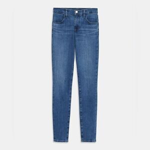 J Brand | Maria High-Rise Skinny Jean in Comfort Stretch in Ingenue | 27